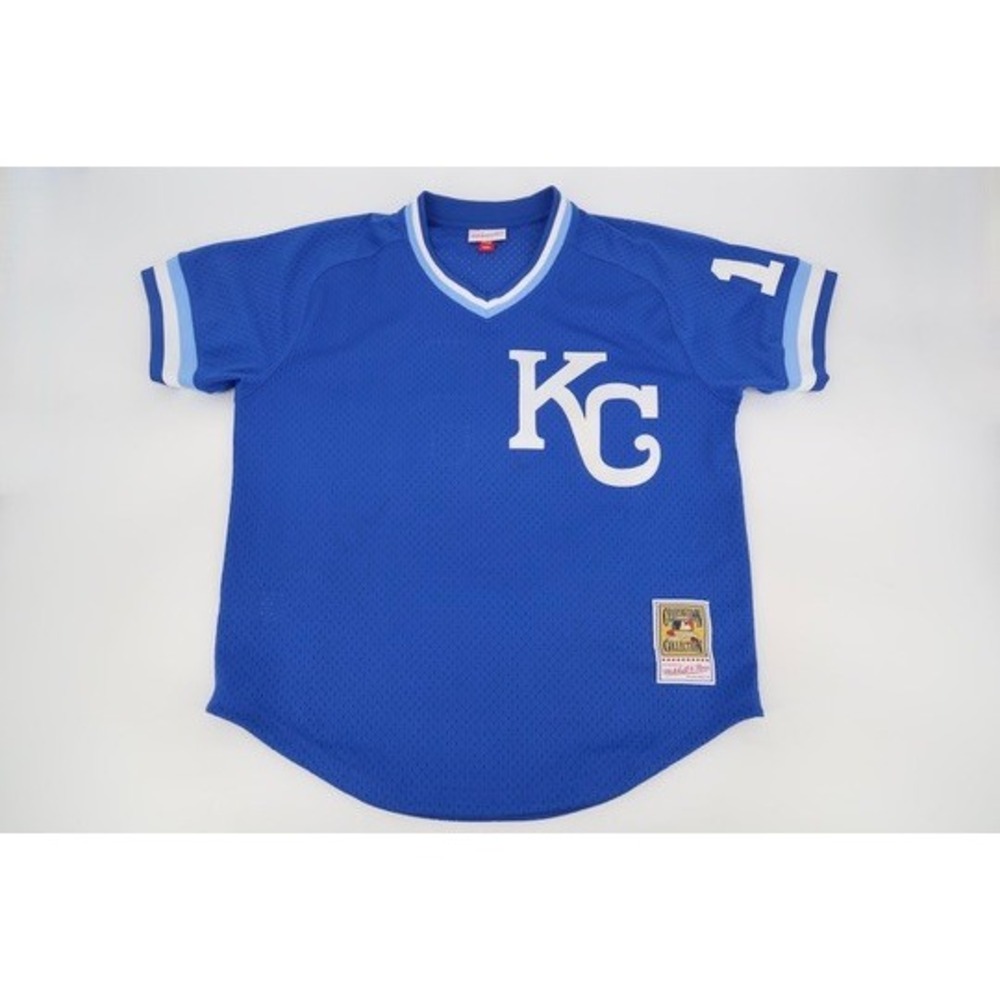 Kansas City Royals Mitchell & Ness Baseball Jersey Mens Large Bo Jackson 1989